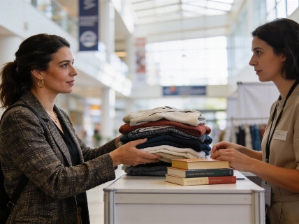 Aushopping Leers teste un service de reprise seconde main inédit en France Soyons Élégantes