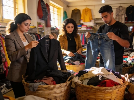 La friperie s’impose comme solution mode face à la hausse des prix Soyons Élégantes