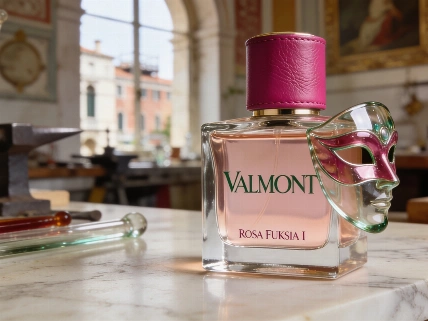 Valmont fait du parfum une œuvre avec Rosa Fucsia I, hommage à Venise Soyons Élégantes