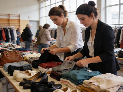 La bourse aux vêtements d’Avranches : près de 11 000 articles d’occasion à saisir Soyons Élégantes