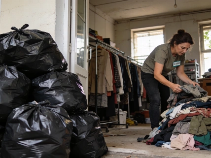 Le marché de la seconde main submergé par des vêtements invendables Soyons Élégantes