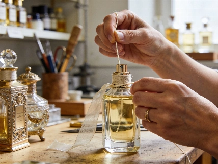 Chez Guerlain, une dame de table défie la standardisation Soyons Élégantes