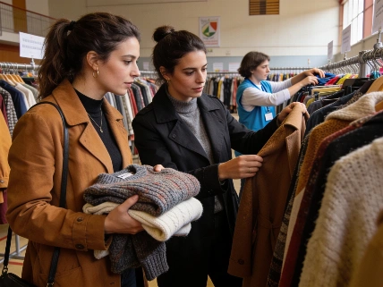 À Tresses, 4000 vêtements d’automne à saisir en deux jours Soyons Élégantes