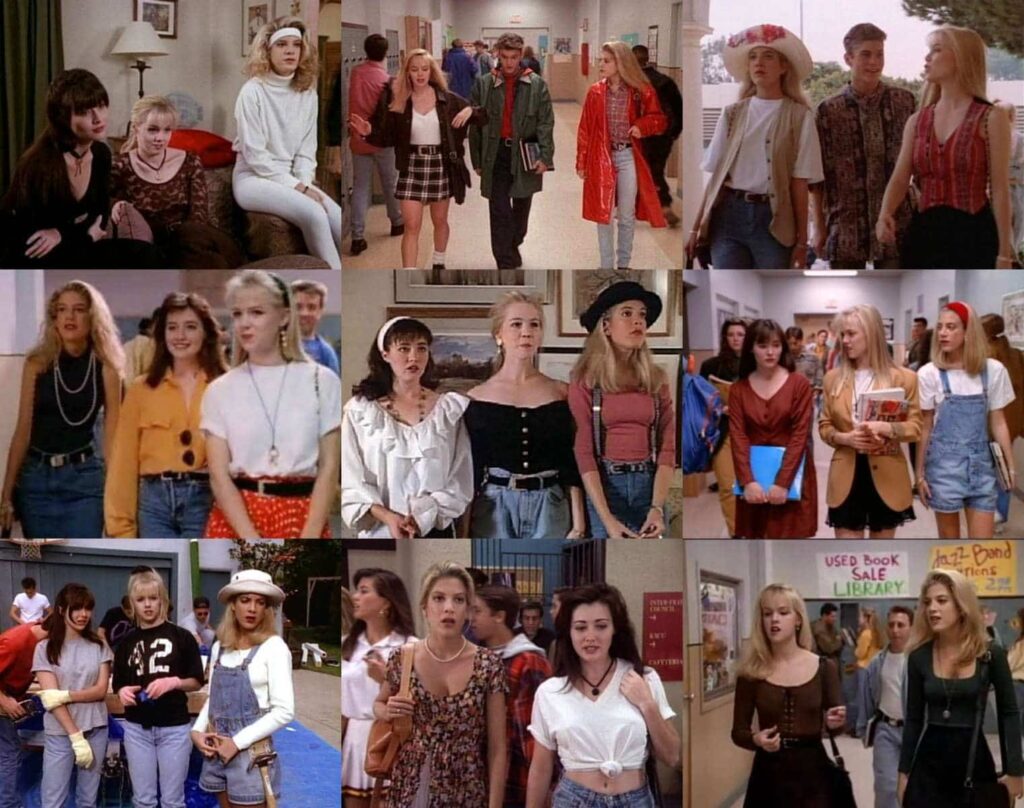 Le look année 90 - comme si c'était hier  Look annee 90, Années 90, Mode année  90